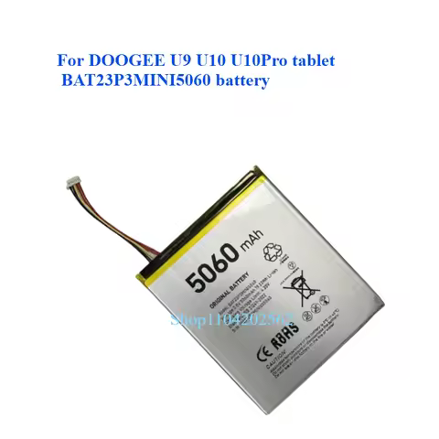 For DOOGEE U9 U10 U10Pro T10 T20 R10 T30 Pro AT23P3MINI5060 BAT22P28300 32108145 BAT23PT110800 BAT23