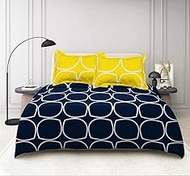 Castiqa Elastic Fitted Supersoft Premium Brushed Cotton 200TC Double Bedsheets Queen Size 60x78 Inch