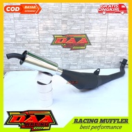 AHM 2stroke exhaust for F1Zr Yamaha Alfa F1Zr fi standard racing exhaust