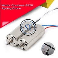 Coreless 8520 CW CCW 8.5x20mm Drone Motor Dynamo for Brushed Micro Mini High Speed Quadcopter Engine