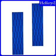 [Hellery2] 2 Pieces Diamond Grooved Non EVA Skimboard Tail Pads Traction Pad Bar Grips Surfing Surfboard - 3