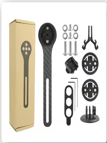 Full Carbon Fiber Integrated Windmill Code Watch Stand for Garmin Bryton Bicycle Accessories
