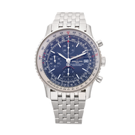 Breitling Limited Edition Navitimer Reference A13324, a stainless steel automatic wristwatch with date and chronograph