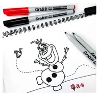 Grabbit Permanent Marker Sharpliner 1.0mm Pack of 2
