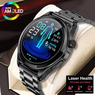 【LZ】 2023 New Smart Watch ECG PPG Blood Glucose Men Fitness Tracker Glucose Meter Thermometer Health Watch Bluetooth Call Smartwatch