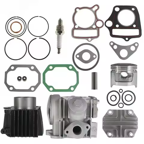 70cc 47mm Bore Cylinder Head Piston Top End Kit for Honda JH70 ATC70 CRF70 CT70 C70 TRX70 XR70 S65 M