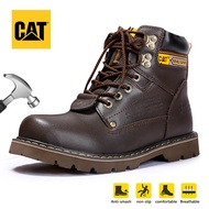 bixueo7146 【With box】Caterpillar Safety shoes steel toe catterpillar boots