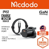 MCDODO CH058 GaN 30W Type-C Charger PD Fast Charger