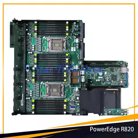 PowerEdge R820 2U YWR73 4K5X5 66N7P 0YWR73 04K5X5 066N7P Server Motherboard