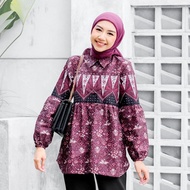 Astri Blouse Batik Wanita Modern Batik Kerja Kantor Wanita