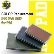 COLOP Replacement INK PAD E/60 for STAMP P60 / C60 / P60D / P60DD