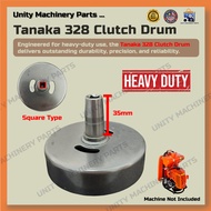 Unity Machinery Parts HEAVY DUTY Tanaka 328 Clutch Drum/ BG328 SUM328 FR3001 Clutch Drum -Square (4T