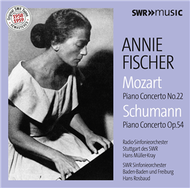 安妮費雪／莫札特22號與舒曼鋼琴協奏曲 (新品)