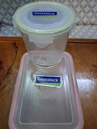 Glasslock 圓形及方形玻璃保鮮盒