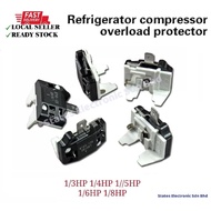Refrigerator Fridge Freezer Compressor PTC Overload Protector Switch - 1/3HP 1/4HP 1/5HP 1/6HP 1/8HP