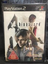 自有收藏 日本版 PS2遊戲光碟 BIO HAZARD 4 resident evil 惡靈古堡4代 生化危機4