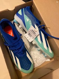 Adidas X Crazyfast.3 FG Football Boots Blue 真草足球鞋 藍色 44碼