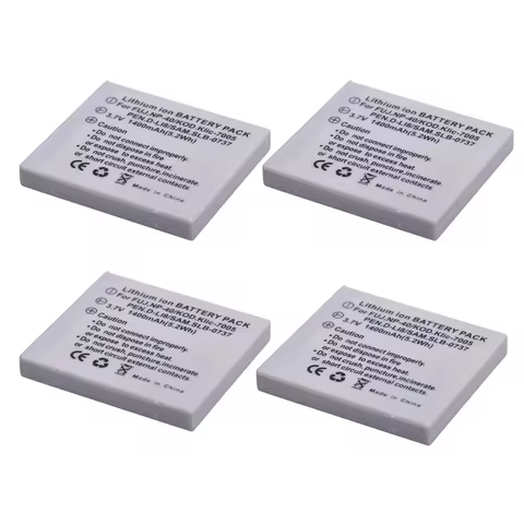 CGA-S004 Battery for Panasonic DMC-FX2, DMC-FX7,DMW-BCB7,Fujifilm NP-40,Kodak KLIC-7005,Samsung SLB-