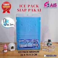 ICEGELKU ICE PACK MEDIUM 22x15cm ICE PACK SIAP PAKAI ICE GEL PACK KOTAK BLUE PACK ICEPACK COOLER BOX