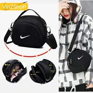 ﺴ❇▽Nike mini square sling bags women men canvas shoulder bag handbag casual