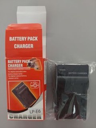 canon LP-E6 Battery Pack Charger 相機電池充電器