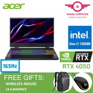 Acer Nitro 5 AN515-58-777X 15.6" FHD 165Hz Gaming Laptop ( I7-12650H, 16GB, 512GB SSD, RTX4050 6GB, 