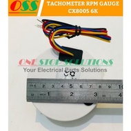 [Warranty] Tachometer Rpm Gauge Cx8005 6K Rpm Meter