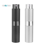 8 ml Portable Travel Mini Bottle Refillable Empty Perfume  - Black