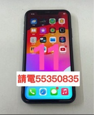 ❤️電5535 0835❤️Apple iPhone 11 64GB 95%新 (歡迎換機) 防水128 GB ios❤️