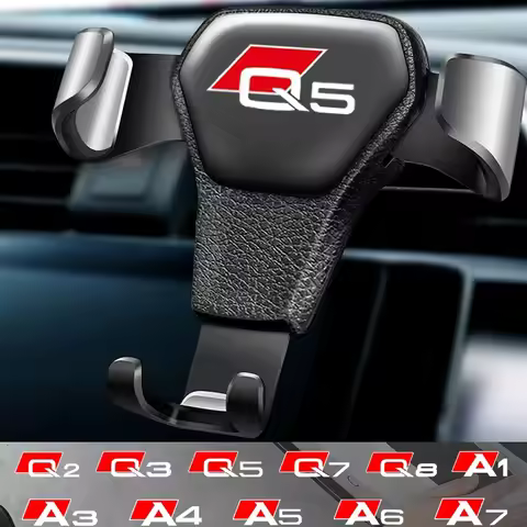 Car Phone Holder Air Outlet Clip For Audi A3 8V 8P S3 A4 B5 B6 B7 B8 B9 S4 A5 S5 A6 C5 C6 C7 A7 D3 D