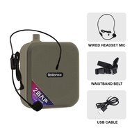 ♥จัดส่ง SFREE♥ไมโครโฟนหูฟังแบบมีสายเครื่องขยายเสียงลำโพงพร้อมไมโครโฟน Rolton โทรโข่งดัง K600 Pembesa