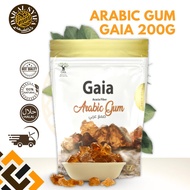 Gaia Arabic Gum 200g | Gam Arab Premium | Acacia Fiber