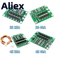 3S 4S 25A 30A 40A  Li-ion Lithium Battery Charger Protection Board 18650 BMS For Drill Motor 11.1V 1