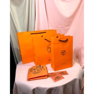 Paper Bag H Orange Import High Quality Paper Bag Branded