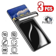 3Pcs Privacy Hydrogel Film For Huawei nova Y74 16z 16 Ultra 15 Pura 90 Plus Screen Protector For Enj