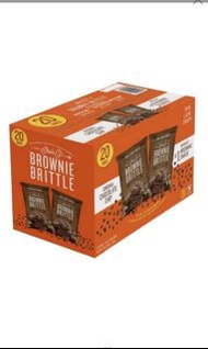 現貨 Sheila'G Brownie Brittle 布朗尼朱古力粒粒脆脆 一箱20包 食用期 2024.08$189