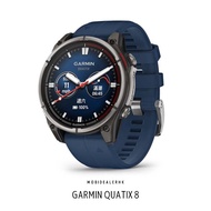 全新 New | Garmin Quatix 8 | 佳明 Quatix 8 | 智能手錶 | 47mm/51mm｜1.4" AMOLED｜航圖機語音控制 | 40米潛水功能