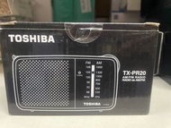 TOSHIBA RADIO TX-PR20 FM/AM Black 收音機 黑色 #TX-PR20-BK [香港行貨]