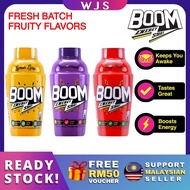 🇲🇾FREE RM50 VOUCHER🎁MLQ Boom Energy Shot 60ml Energy Drink Shot Lemon Lime Blackcurrant Tutty Fruity