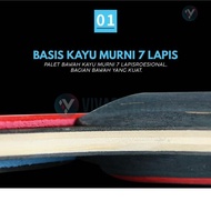 Vivasports - Table Tennis Ping Pong Racket Set Free Bag + Ball Ping Pong/ Set Premium Tennis Ping Po