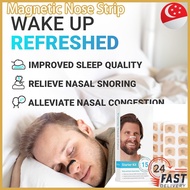 [SG In Stock] Magnetic Nose Strip Nasal breathing dilator Starter Kit Nose Breathe Strips Sleep Nasa