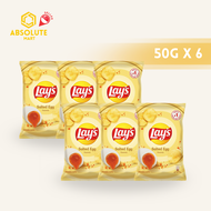 [SINGLE BUNDLE] LAYS Salted Egg 50G X 6 (PACKETS)