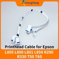 Printhead Cable for Epson L805 L800 L801 L850 R290 R330 T50 T60 Print Head Cable Flex Cable