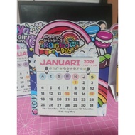 Kalendar mini / kalendar stand / kalendar meja 2026