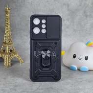 Oppo Reno 14 Oppo Reno 14 Pro OPPO RENO 14F Case Robot Slide Camera Protect + Ringstand Black Oppo R