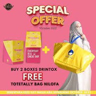 NILOFA PLUS DETOX PINEAPPLE DRINTOX NEELOFA 7 SACHET / BOX WITH HOLOGRAM - 100% AUTHENTIC NEELOFA DE