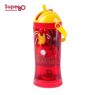 SuperBO Handle Straw Water Bottle/310ml/Iron Man eslite