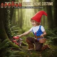SEEKOV Child Boys Dwarf Cosplay Costume, Xmas Suit Dress Up Seven Dwarfs Gnome Costume, 2025 Fairy T
