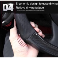 Carbon Steering Wheel Cover for MERCEDES BENZ E250 E300 E350 2012 2013 2014 2015 2016 Import Premium