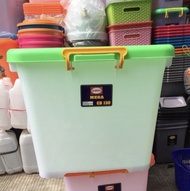 SHINPO BESAR JUMBO SIP 116 MEGA Kontainer Plastik CB130 Container Box CB 130 liter Kontener Roda KUA